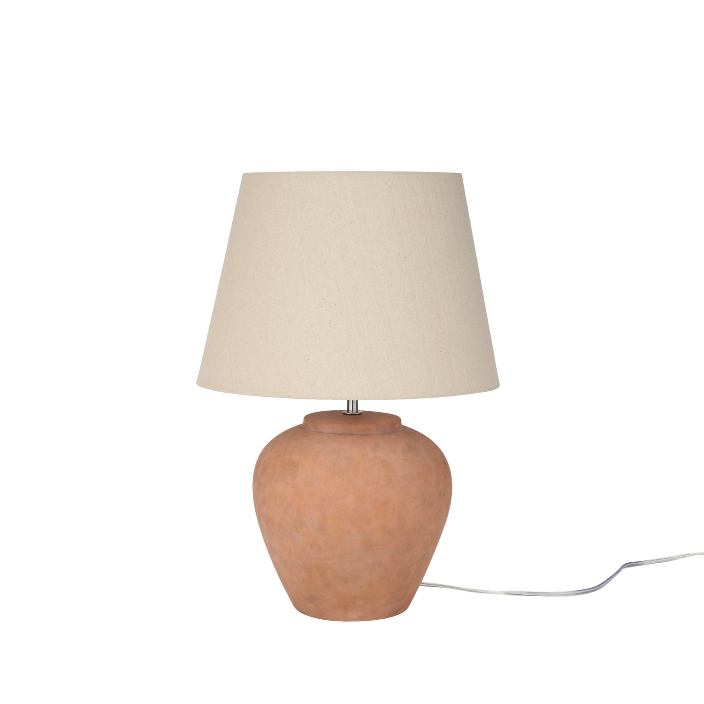 Nourison 20 Rustic Ceramic Pot Table Lamp