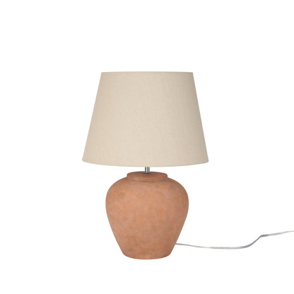 Nourison 20 Rustic Ceramic Pot Table Lamp