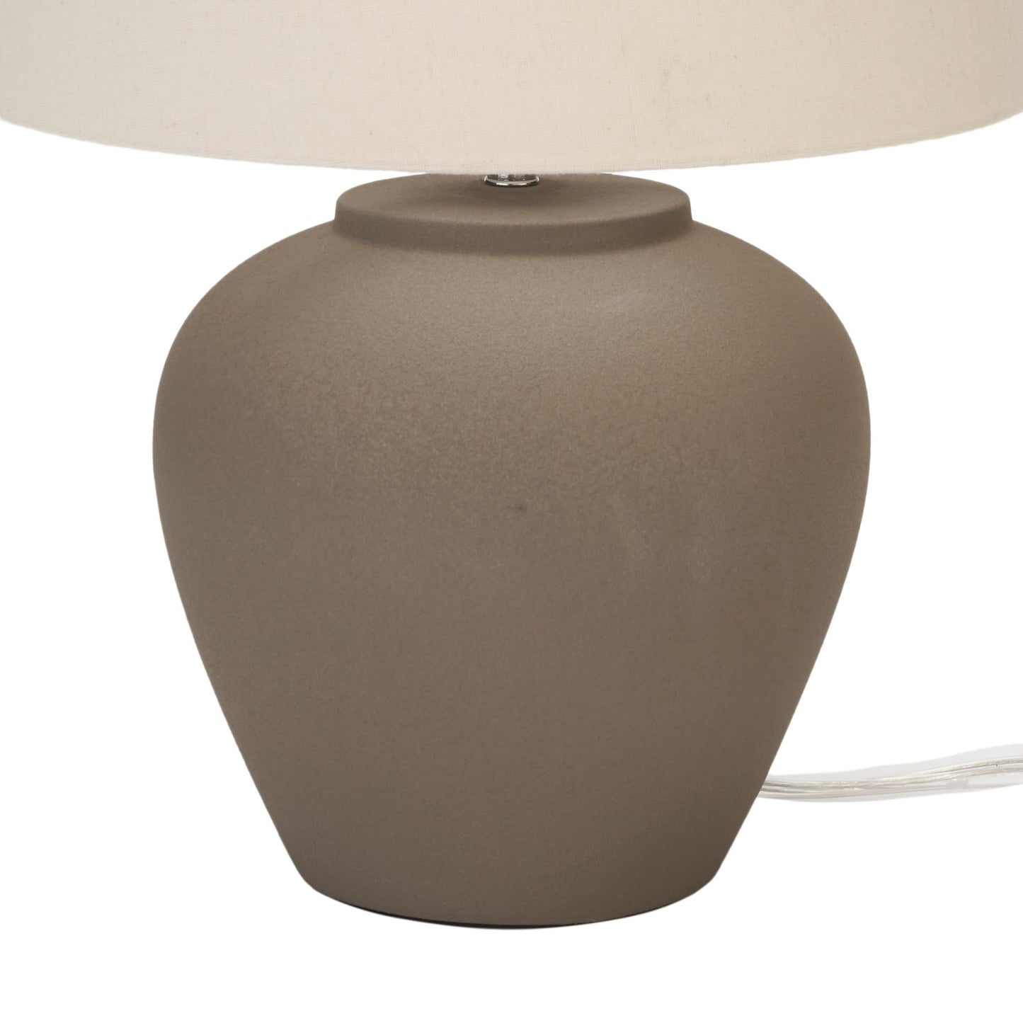Nourison 20 Rustic Ceramic Pot Table Lamp