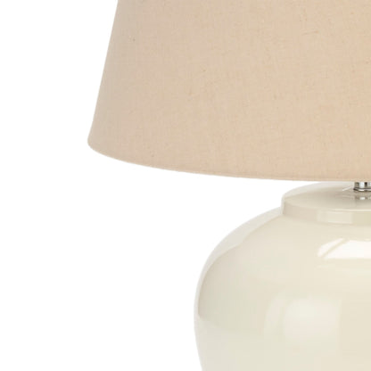 Nourison 20 Rustic Ceramic Pot Table Lamp