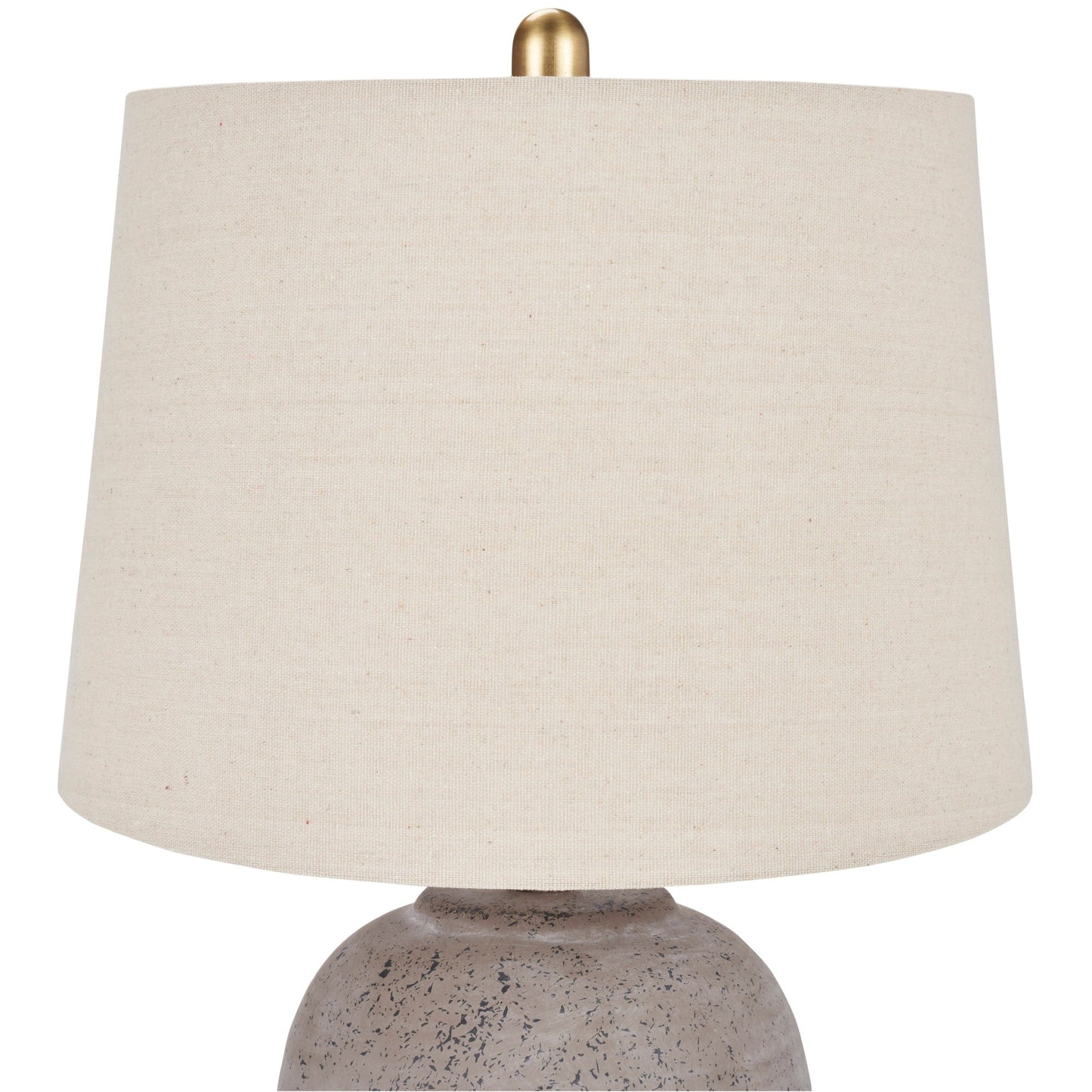 Nourison 23 Unglazed Ceramic Jar Table Lamp