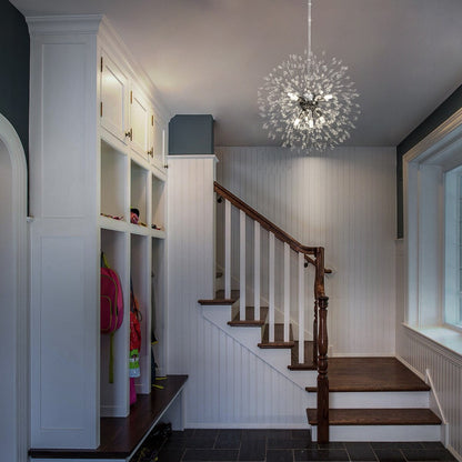 OYIPRO Modern Firework Sputnik Chandelier Crystal Pendant Lighting