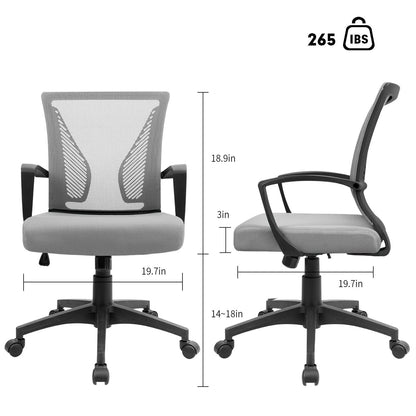 Homall Office Chair Mesh Chair Ergonomic Desk Chair with Lumbar Support