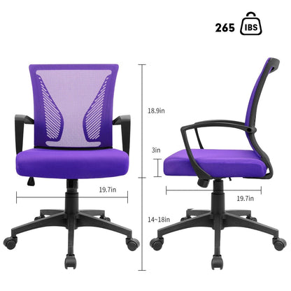 Homall Office Chair Mesh Chair Ergonomic Desk Chair with Lumbar Support