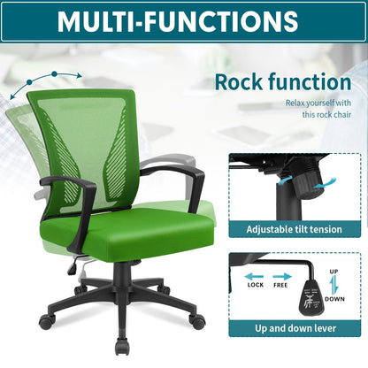 Homall Office Chair Mesh Chair Ergonomic Desk Chair with Lumbar Support