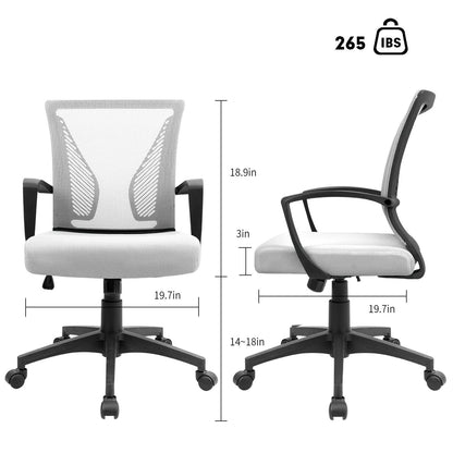 Homall Office Chair Mesh Chair Ergonomic Desk Chair with Lumbar Support