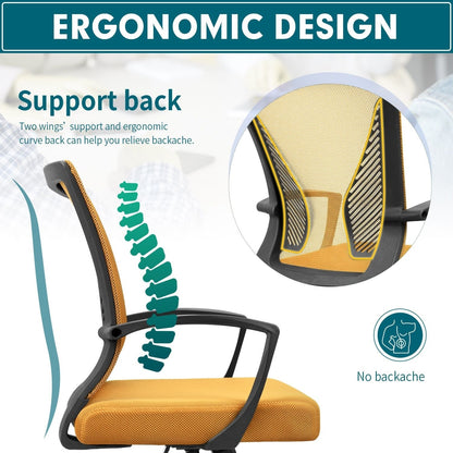 Homall Office Chair Mesh Chair Ergonomic Desk Chair with Lumbar Support