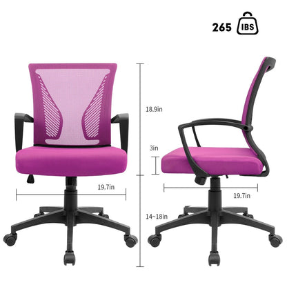 Homall Office Chair Mesh Chair Ergonomic Desk Chair with Lumbar Support