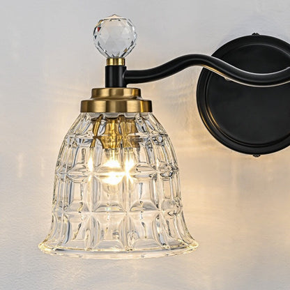 Ora Modern Dimmable Black Gold Bathroom Vanity Lights