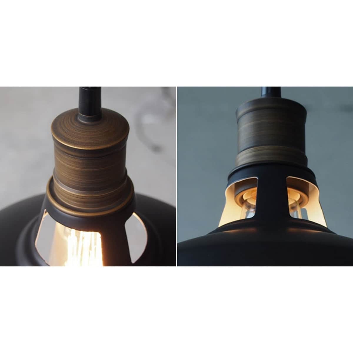 Carbon Loft Kamari Industrial Mini Metal Pendant Light