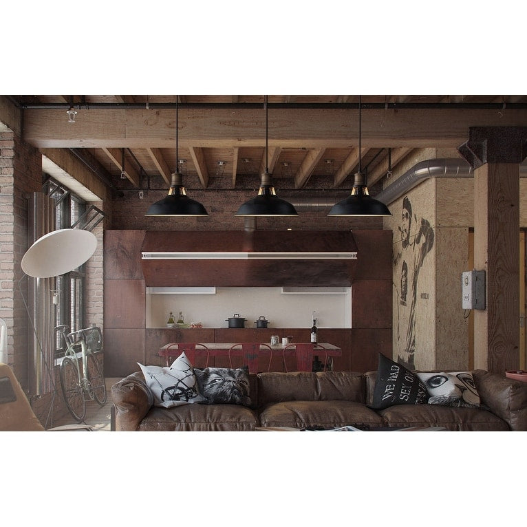 Carbon Loft Kamari Industrial Mini Metal Pendant Light