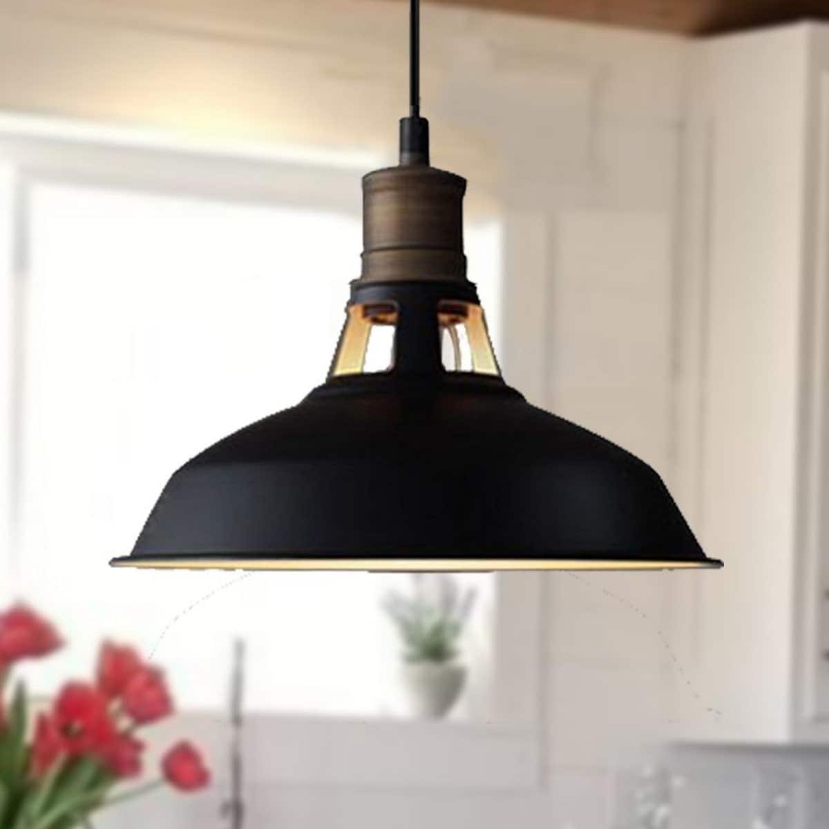 Carbon Loft Kamari Industrial Mini Metal Pendant Light