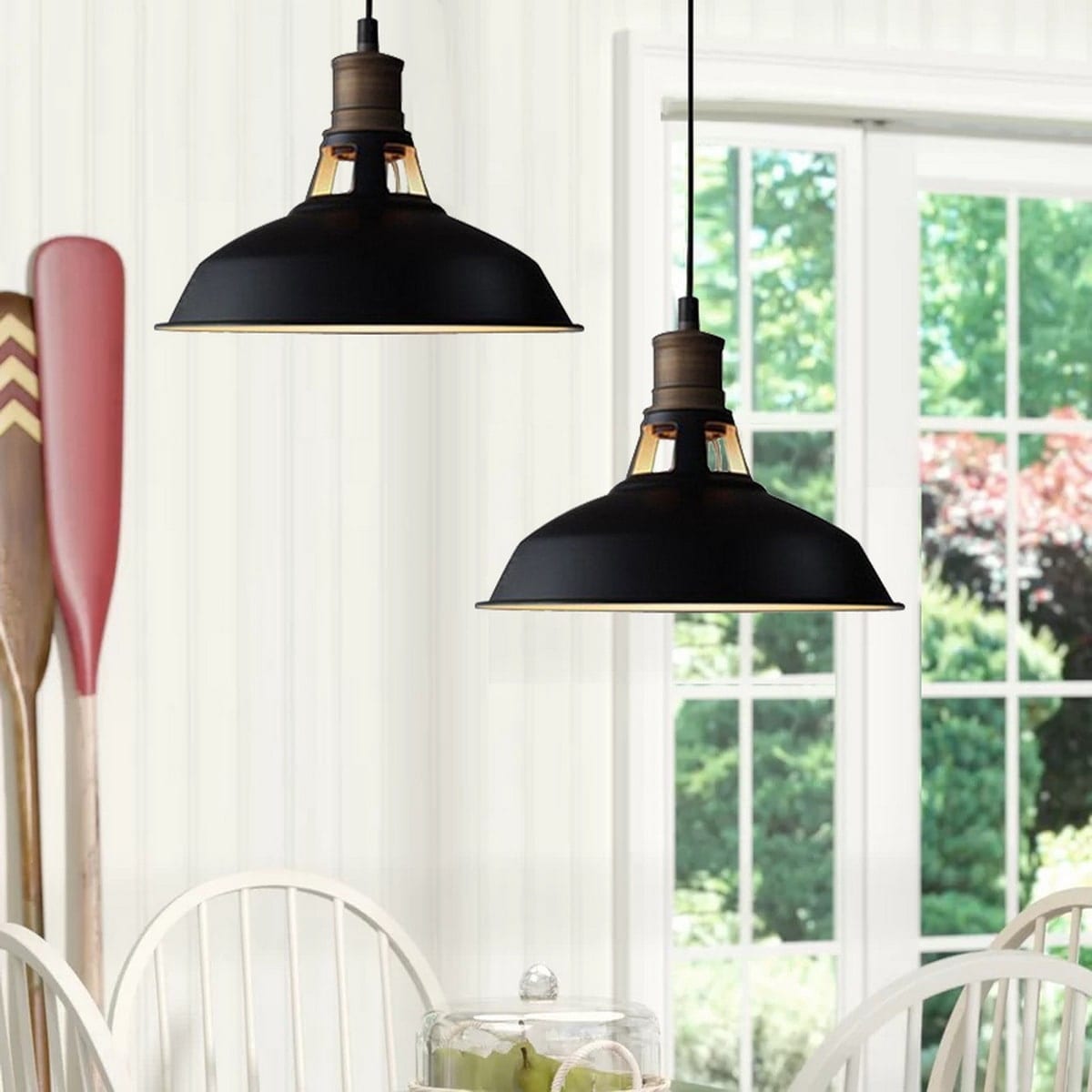 Carbon Loft Kamari Industrial Mini Metal Pendant Light