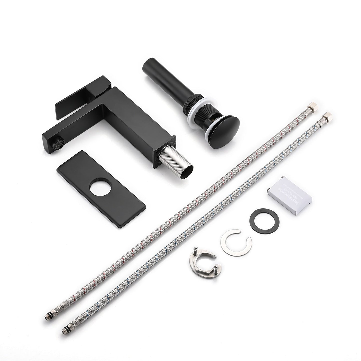 PROOX Single Bathroom Sink Faucet with Drain Assembly