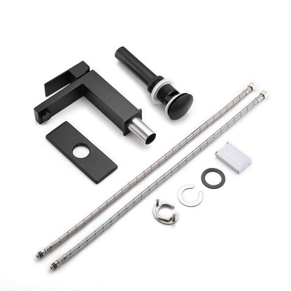 PROOX Single Bathroom Sink Faucet with Drain Assembly