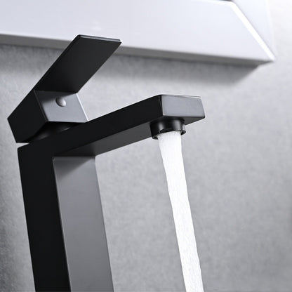 PROOX Single Bathroom Sink Faucet with Drain Assembly