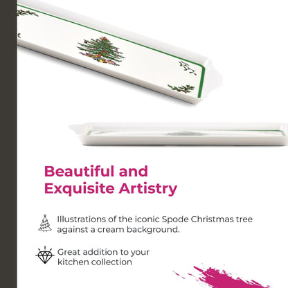 Pimpernel Christmas Tree Sandwich Tray - 15.1 L x 6.5 W