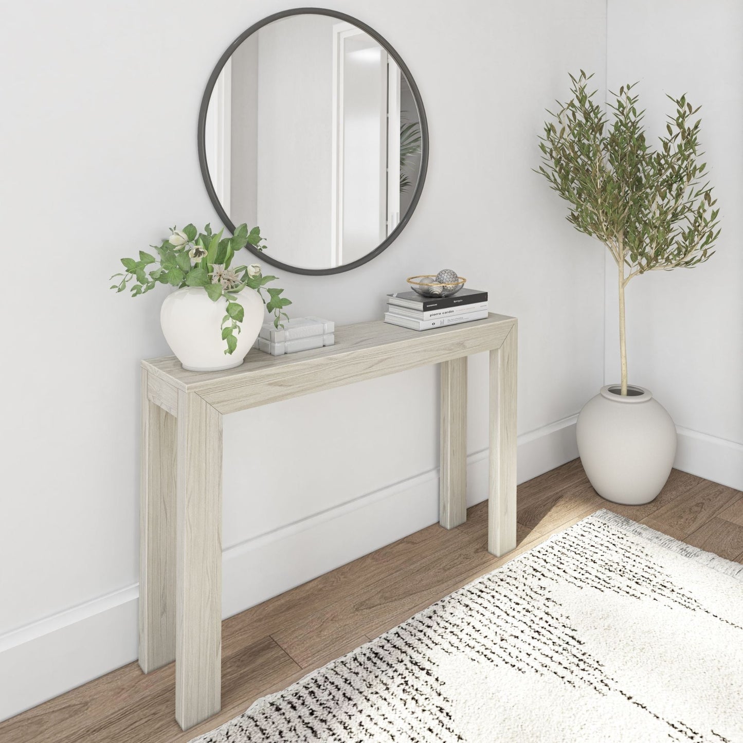 Plank and Beam Modern Console Table - 46
