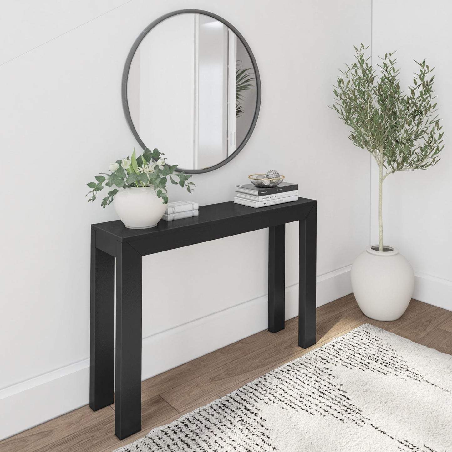 Plank and Beam Modern Console Table - 46