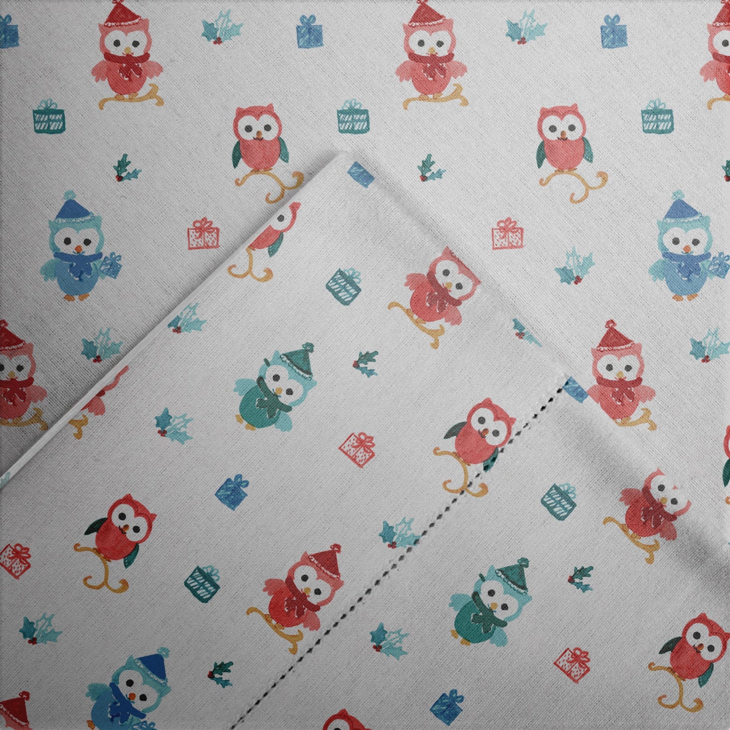 Pointehaven 175 GSM Cotton Flannel Bed Sheet Set with Oversized Sheets