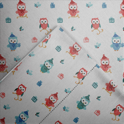 Pointehaven 175 GSM Cotton Flannel Bed Sheet Set with Oversized Sheets