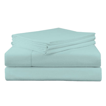 Pointehaven 200 GSM Superior Heavyweight Flannel Cotton Deep Pocket Bed Sheet Set