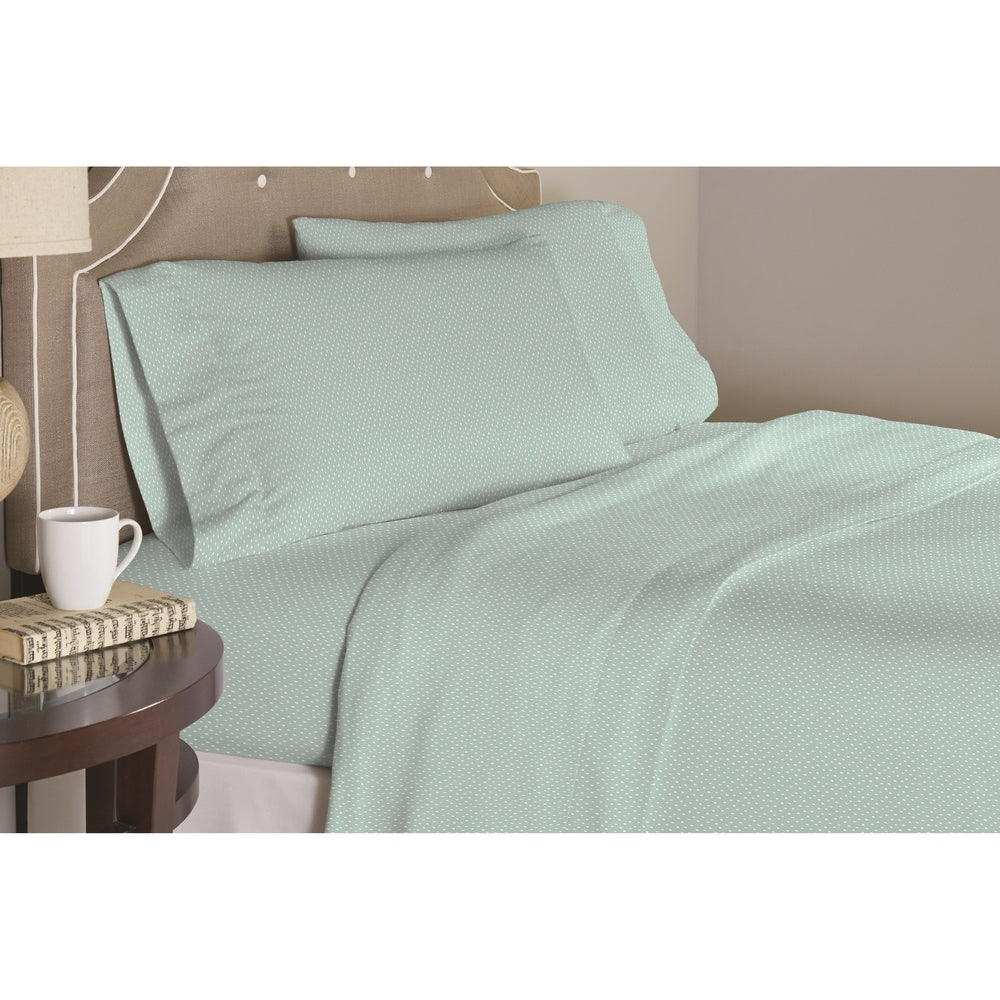 Pointehaven 200TC Cotton Percale Prints and Solids Bed Sheet Set