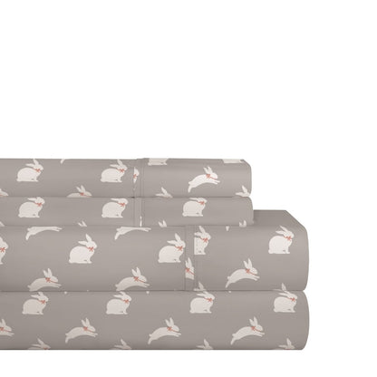 Pointehaven 200TC Cotton Percale Prints and Solids Bed Sheet Set