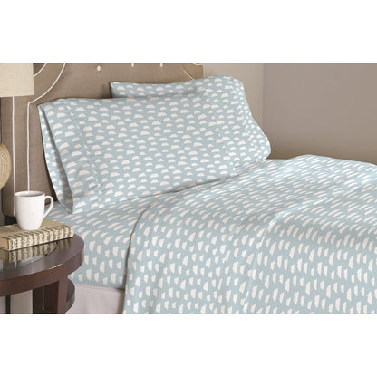 Pointehaven 200TC Cotton Percale Prints and Solids Bed Sheet Set