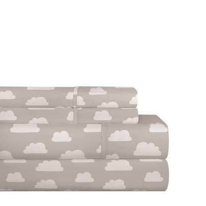 Pointehaven 200TC Cotton Percale Prints and Solids Bed Sheet Set