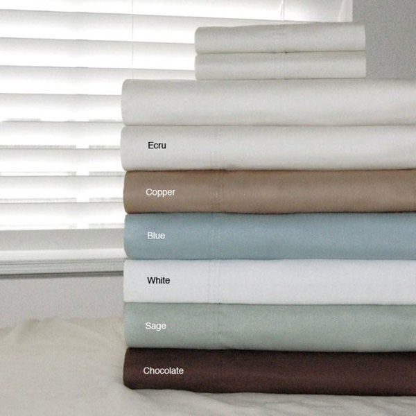 Pointehaven Egyptian Cotton 500 Thread Count Duvet Cover Set