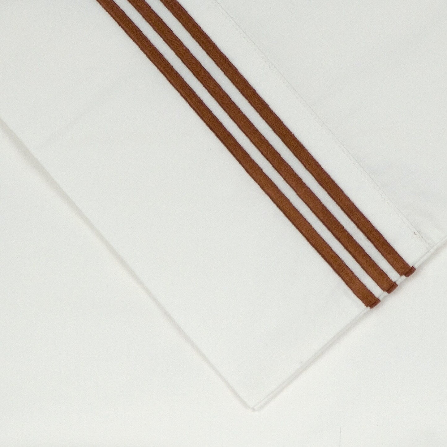 Pointehaven Long Staple Cotton Embroidered Percale Oversized Percale Cooling 4 pc Sheet Set