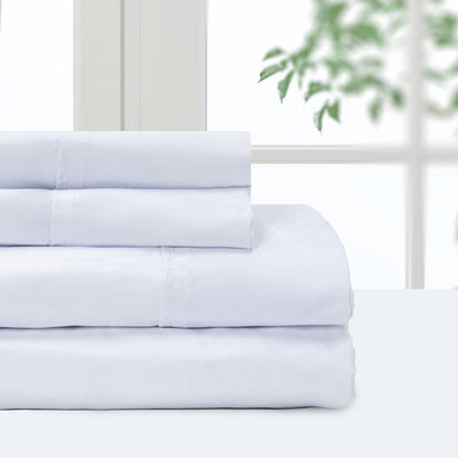 Pointehaven Microfiber Printed and Solid Luxury sized Sheet Set