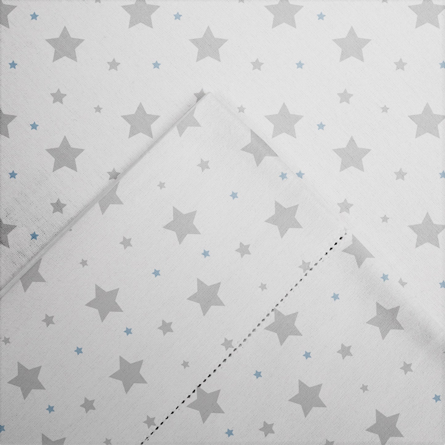 Pointehaven Printed Cotton Flannel Hemstitch Deep Pocket Bed Sheet Set