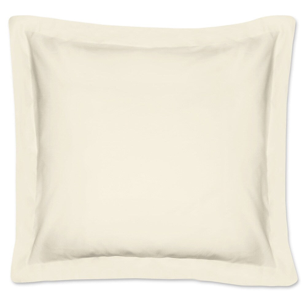 Poplin Tailored Cotton Blend Euro Sham