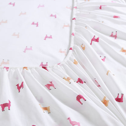 Poppy & Fritz Kids Printed Percale Cotton Sheet Sets