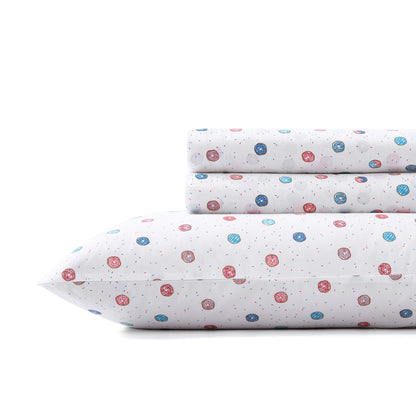 Poppy & Fritz Kids Printed Percale Cotton Sheet Sets