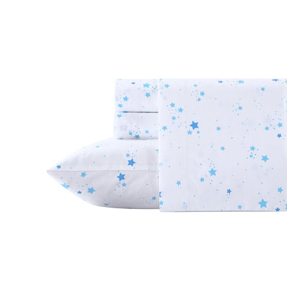 Poppy & Fritz Kids Printed Percale Cotton Sheet Sets