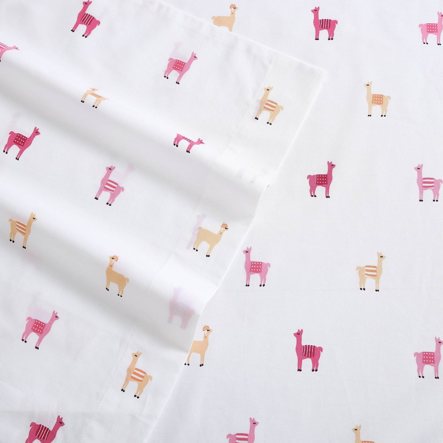Poppy & Fritz Kids Printed Percale Cotton Sheet Sets