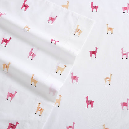 Poppy & Fritz Kids Printed Percale Cotton Sheet Sets
