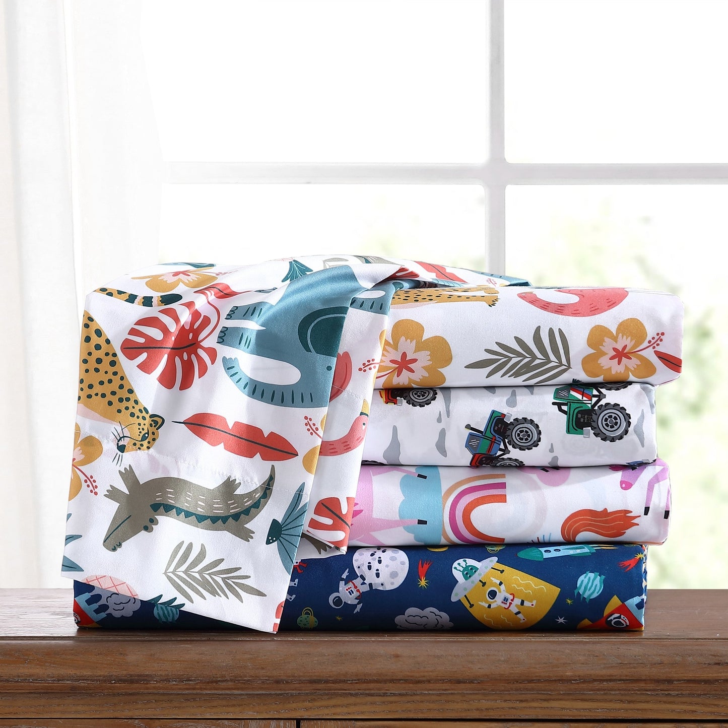 Poppy & Fritz Kids Soft & Cozy Printed Sheet Sets
