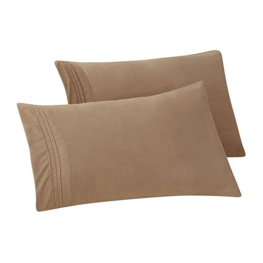 Porch & Den Briggs Wrinkle and Fade Resistant Pillowcases (Set of 2)