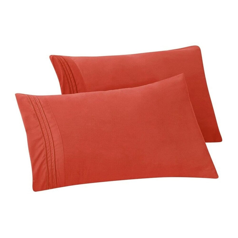 Porch & Den Briggs Wrinkle and Fade Resistant Pillowcases (Set of 2)