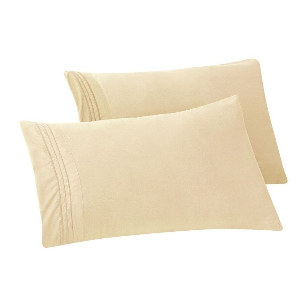 Porch & Den Briggs Wrinkle and Fade Resistant Pillowcases (Set of 2)