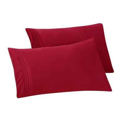 Porch & Den Briggs Wrinkle and Fade Resistant Pillowcases (Set of 2)