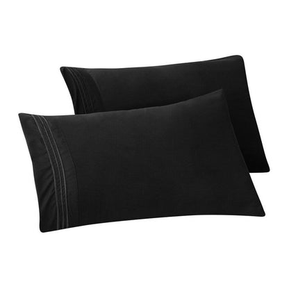 Porch & Den Briggs Wrinkle and Fade Resistant Pillowcases (Set of 2)