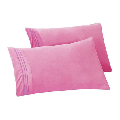 Porch & Den Briggs Wrinkle and Fade Resistant Pillowcases (Set of 2)
