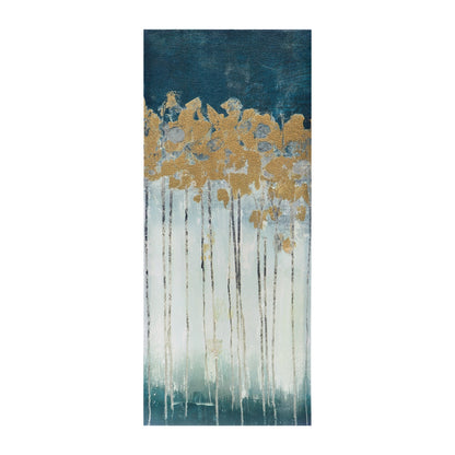 Madison Park Dewy Forest Gold Foil Abstract 3-piece Canvas Wall Art Set