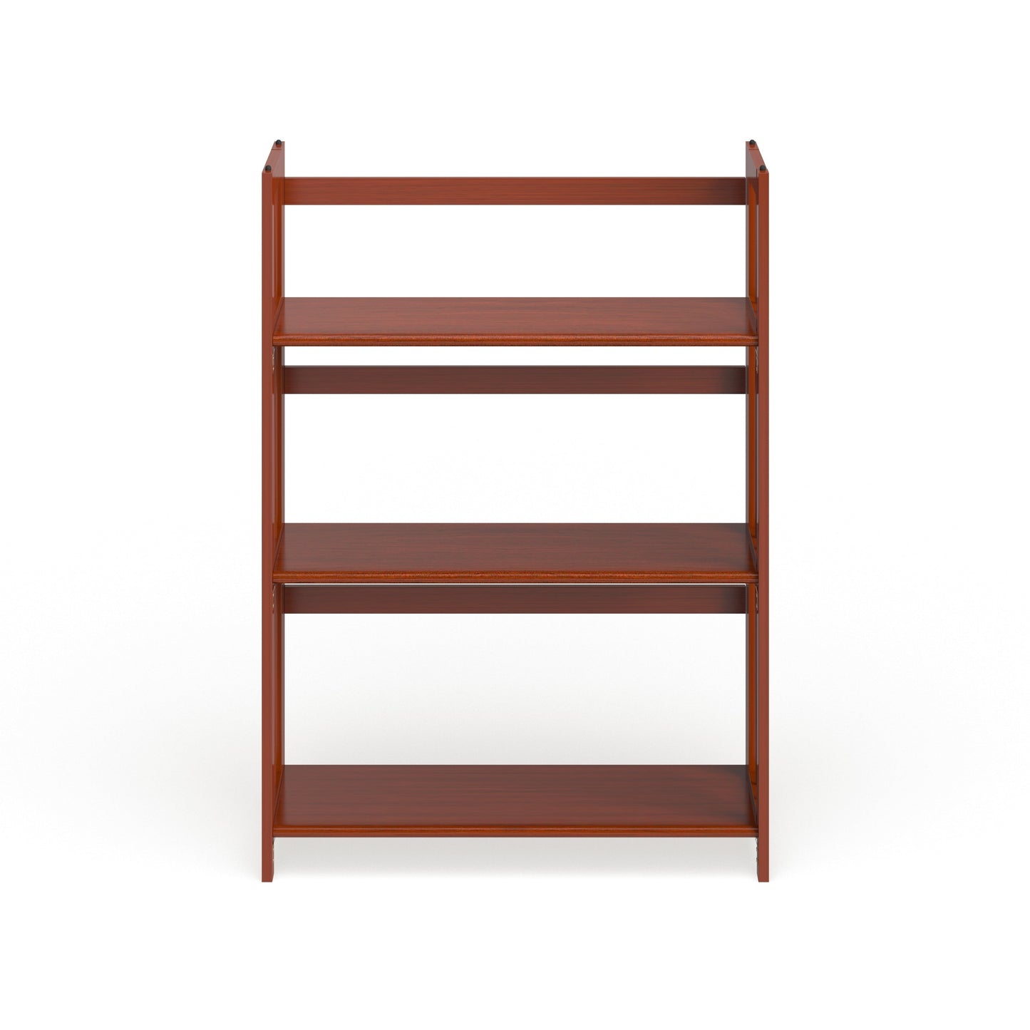 Porch & Den Edgemont 100% Solid Wood Folding Stackable 27.5-inch Bookcase