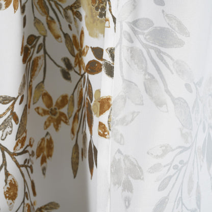 Porch & Den Elcaro Floral Pattern Shower Curtain